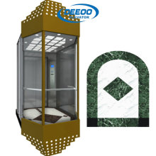 Economical Panoramic Passenger Elevator with Glass Wall